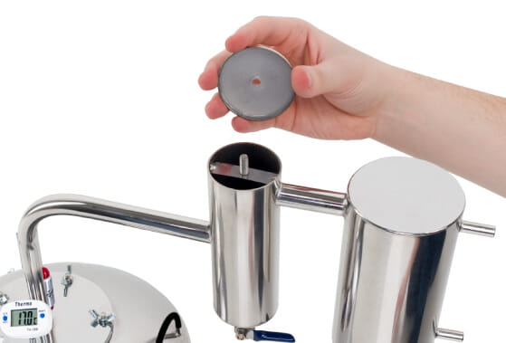 Разборный сухопарник самогонного аппарата